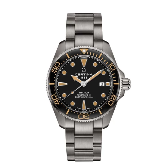 Certina DS ACTION DIVER 43 mm POWERMATIC 80 férfi karóra C032.607.44.051.00