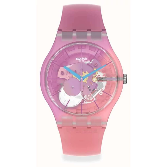 Swatch Supercharged Pinks unisex karóra SUOK151