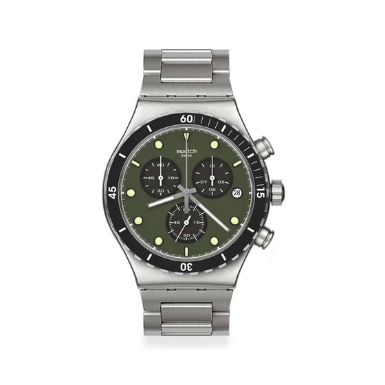 Swatch Back In Khaki férfi karóra YVS488G