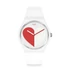 Kép 1/4 - Swatch Half ❤️ Red unisex karóra SO29Z113